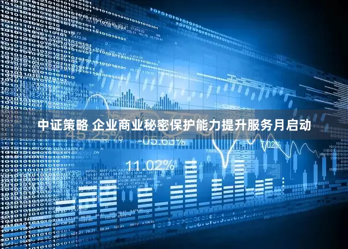 中证策略 企业商业秘密保护能力提升服务月启动