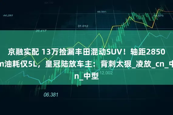 京融实配 13万捡漏丰田混动SUV！轴距2850mm油耗仅5L，皇冠陆放车主：背刺太狠_凌放_cn_中型