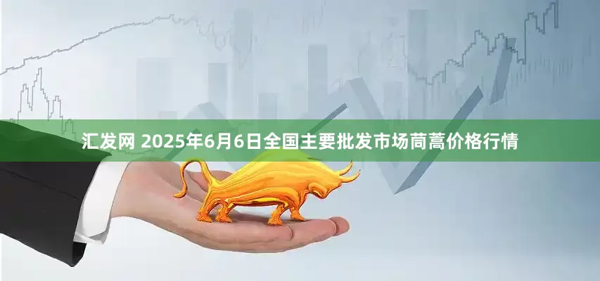 汇发网 2025年6月6日全国主要批发市场茼蒿价格行情